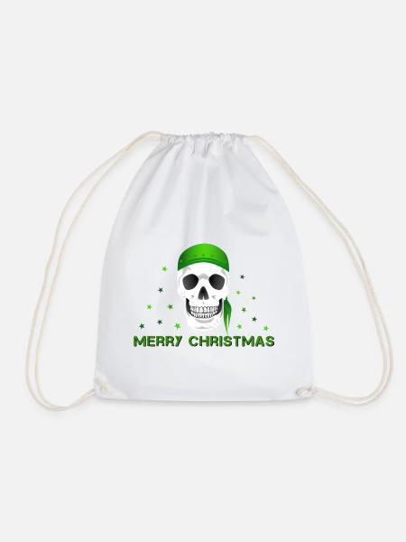 Merry Christmas - Turnbeutel - Weiß