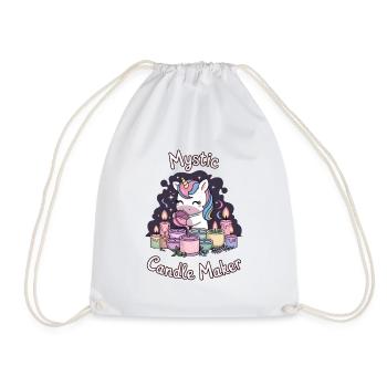 Fabricant de bougies mystiques. - Sac de sport léger - blanc - Devant