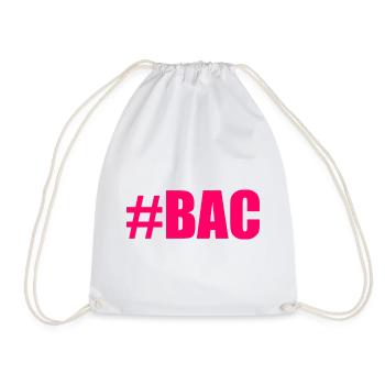 FERRY. BACCALAUREAT. PATENT. DNB. EXAMINATION. WELL DONE - Drawstring Bag - white - Front