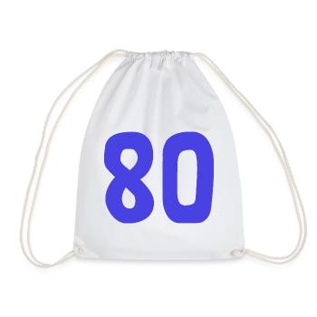 HAPPY BIRTHDAY. HAPPY BIRTHDAY. ANNIVERSARY. - Drawstring Bag - white - Front