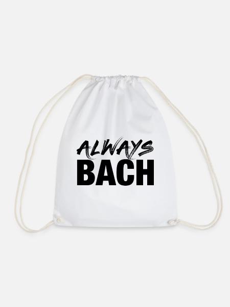 T-shirt de Johann Sebastian Bach - Sac de sport léger - blanc