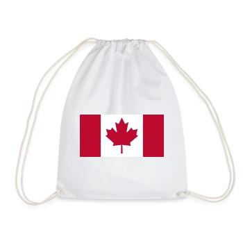 Drapeau canada drapeau érable Canada Day 1867 Toronto - Sac de sport léger - blanc - Devant