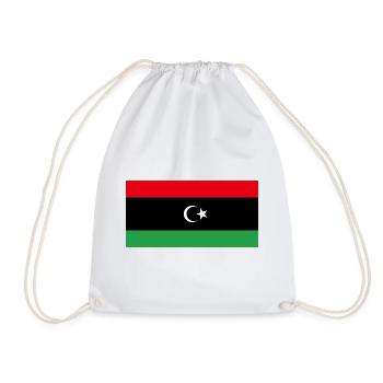 Libyen - Turnbeutel - Weiß - Vorne