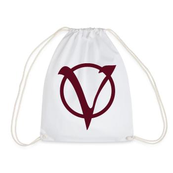 Vendetta Logo - Turnbeutel - Weiß - Vorne
