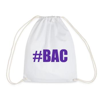 FERRY. BACCALAUREAT. PATENT. DNB. EXAMINATION. WELL DONE - Drawstring Bag - white - Front