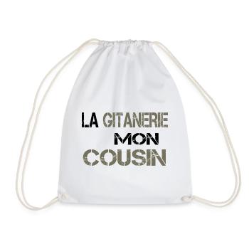 La gitanerie mon cousin - Sac de sport léger - blanc - Devant