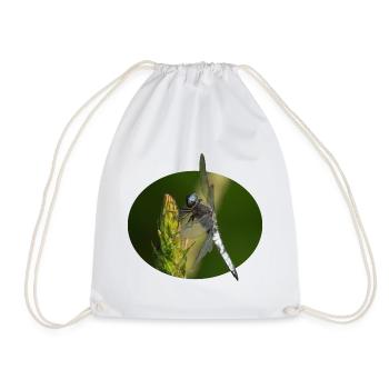 Libelle - Turnbeutel - Weiß - Vorne