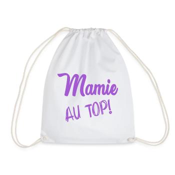 MAMA. OMA - Turnbeutel - Weiß - Vorne