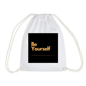 BE YOURSELF Selbstliebe - Turnbeutel - Weiß - Vorne