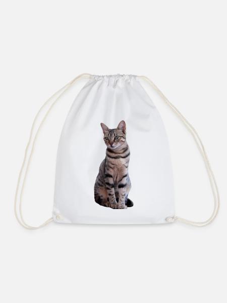 Katze Katzen Süßes Kätzchen Weihnachtsgeschenk - Turnbeutel - Weiß