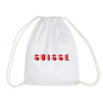 SUISSE. PAYS - Sac de sport léger - blanc - Devant
