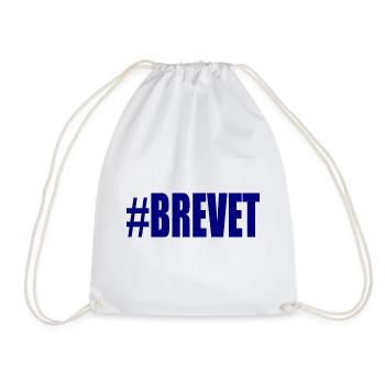 FERRY. BACCALAUREAT. PATENT. DNB. EXAMINATION. WELL DONE - Drawstring Bag - white - Front