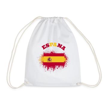 Espana Espagne drapeau espagnol drapeau drapeau - Sac de sport léger - blanc - Devant