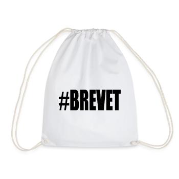 FERRY. BACCALAUREAT. PATENT. DNB. EXAMINATION. WELL DONE - Drawstring Bag - white - Front