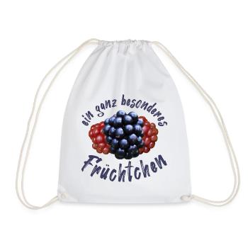 Früchtchen Bengel Göre - Turnbeutel - Weiß - Vorne
