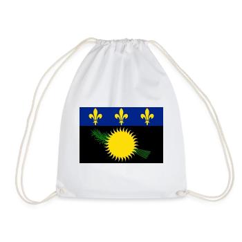 Guadeloupe - Turnbeutel - Weiß - Vorne