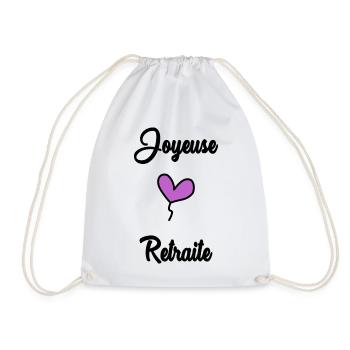 COLLEGUE. DEPART. RETRAITE - Sac de sport léger - blanc - Devant