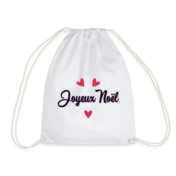 HAPPY NEW YEAR. NEW YEAR'S EVE. BEST WISHES - Drawstring Bag - white - Front