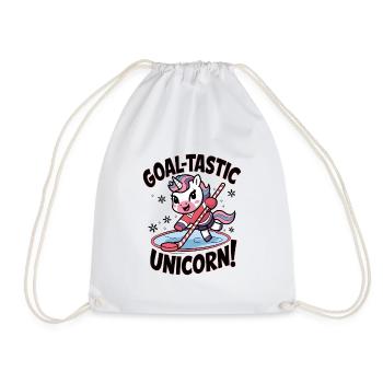Licorne but-tastique ! - Sac de sport léger - blanc - Devant