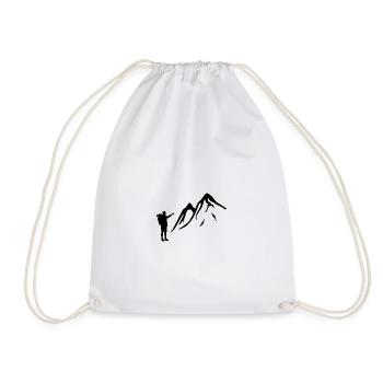 Trekking - Drawstring Bag - white - Front