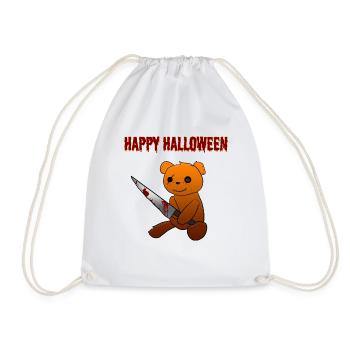 Halloween Horror - Turnbeutel - Weiß - Vorne