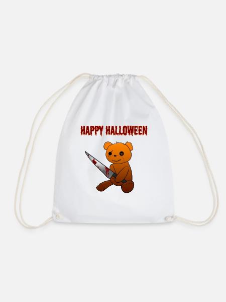 Halloween Horror - Turnbeutel - Weiß
