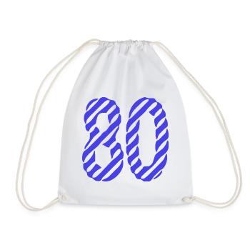HAPPY BIRTHDAY. HAPPY BIRTHDAY. ANNIVERSARY. - Drawstring Bag - white - Front