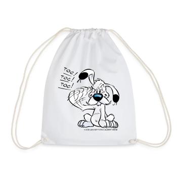 Astérix & Obélix Idéfix Frappe Toc Toc Toc - Sac de sport léger - blanc - Devant