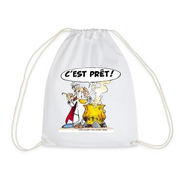 Asterix & Obelix - Miraculix Potion Magique Potion - Turnbeutel - Weiß - Vorne