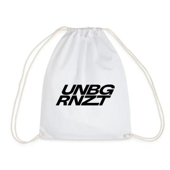 UNBGRNZT by Unlimited Apparel - Drawstring Bag - white - Front