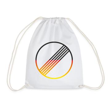 UNLIMITED GERMANY par Unlimited Apparel - Sac de sport léger - blanc - Devant
