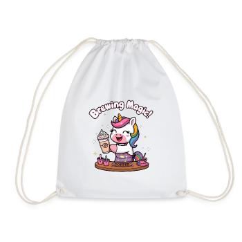 Brewing Magic! - Drawstring Bag - white - Front