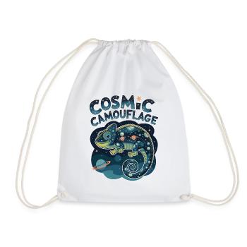 Cosmic Camouflage - Drawstring Bag - white - Front