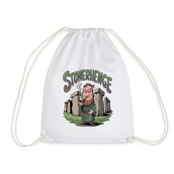 Stonerhenge - Drawstring Bag - white - Front