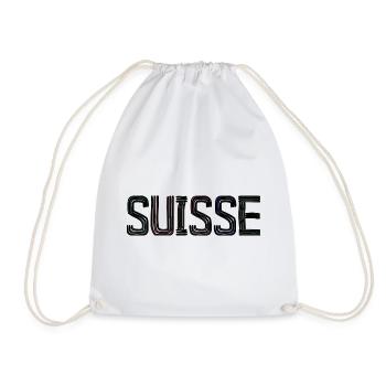 SUISSE. PAYS - Sac de sport léger - blanc - Devant