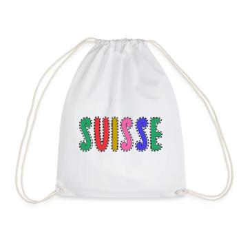 SUISSE. PAYS. GENEVE - Sac de sport léger - blanc - Devant