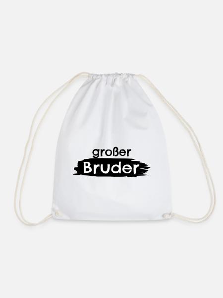 Großer Bruder - Turnbeutel - Weiß