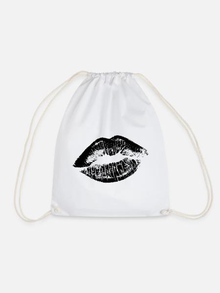Sweet Kiss - Turnbeutel - Weiß