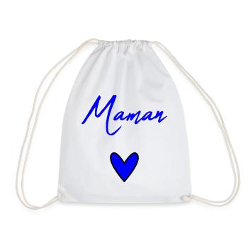 MUTTERTAG. SCHÖNEN MUTTERTAG. MAMA - Turnbeutel - Weiß - Vorne