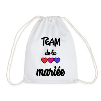 TEAM BRIDAL - Turnbeutel - Weiß - Vorne