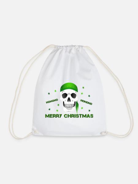 Merry Christmas - Turnbeutel - Weiß
