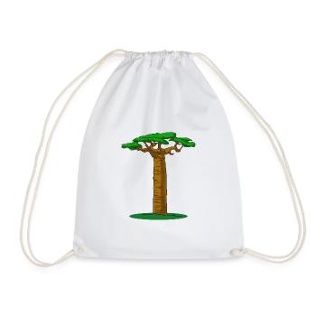 Baobab Tree - Turnbeutel - Weiß - Vorne