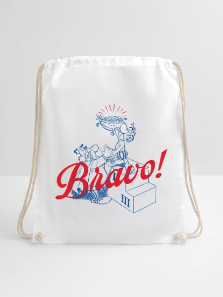 Asterix & Obelix Bravo! Charakterdesign - Turnbeutel - Weiß - Vorne