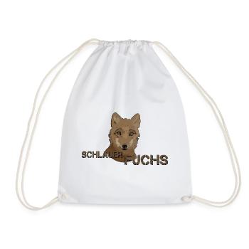 Fuchs schlauer Fuchs - Turnbeutel - Weiß - Vorne