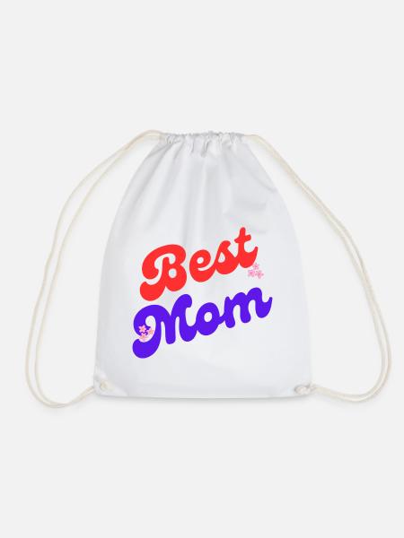 Best Mom - Turnbeutel - Weiß