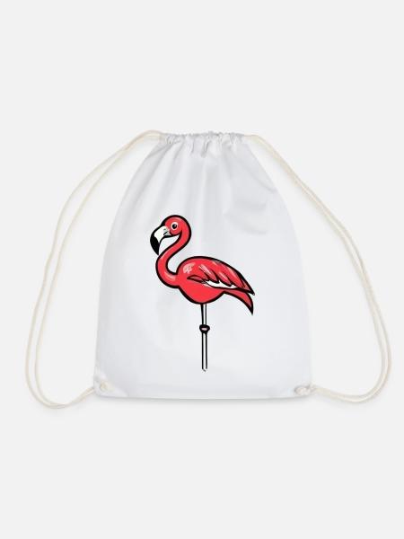 Flamingooo - Turnbeutel - Weiß