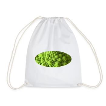 Romanesco-Brokkoli - Turnbeutel - Weiß - Vorne