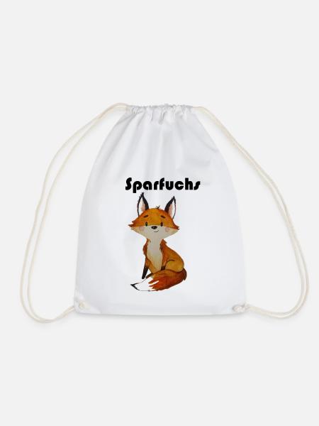 Sparfuchs - Turnbeutel - Weiß