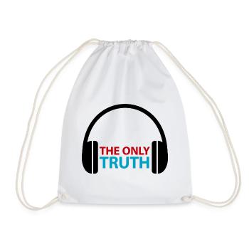 The Only Truth Bold Duo-Tone - Turnbeutel - Weiß - Vorne