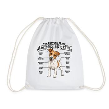 Jack Russell Terrier Hundebesitzer T Jack Russell  - Turnbeutel - Weiß - Vorne
